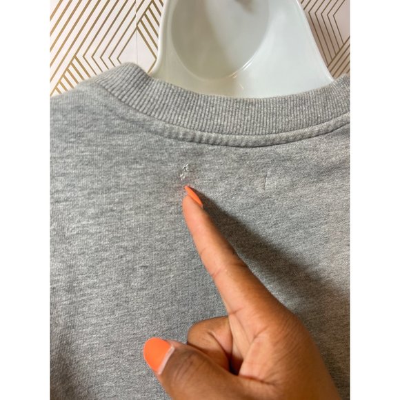 Roku Studio Pullover Grey Tear Chenille Womens Sweater Medium - Picture 5 of 8